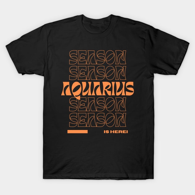 Aquarius Season T-Shirt by astraltrvl